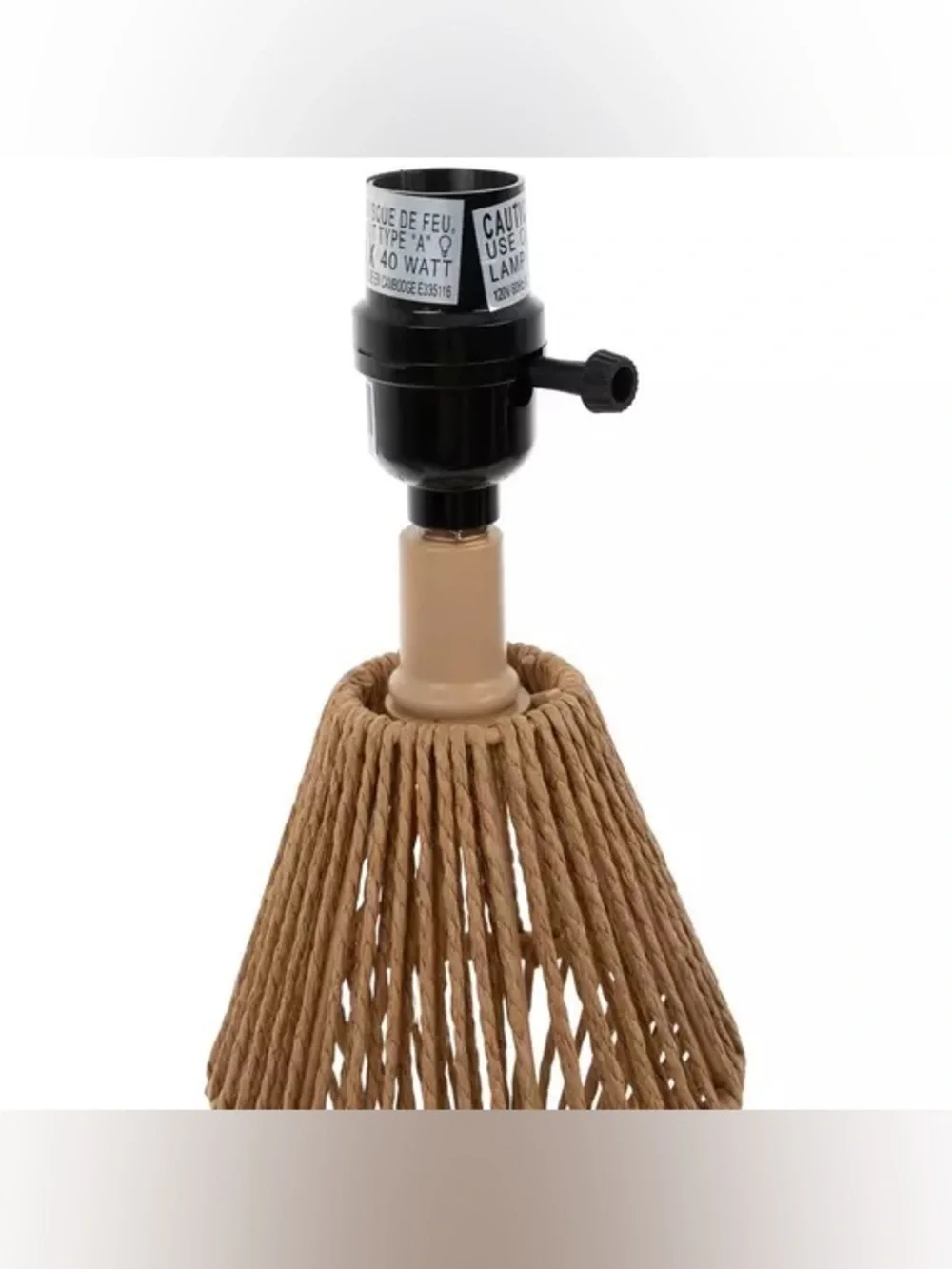 Paper Rope Table Lamp
